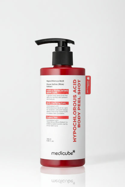 Body Peel Shot medicube with Hypochlorous Acid